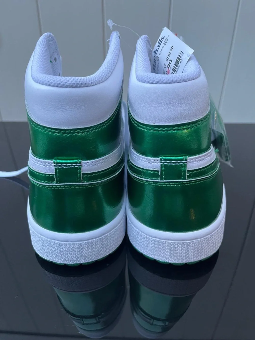 Air Jordan 1 High Golf Metallic Green Size 12 Men's Shoes NIB